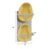 Omnimed Stainless Steel Double Bedpan/Urinal Storage Rack 303025
